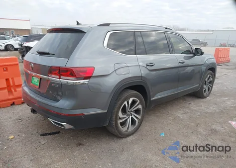2021 Volkswagen Atlas 3.6L V6 Sel Premium from USA, damaged, VIN 1V2TR2CA3MC587851